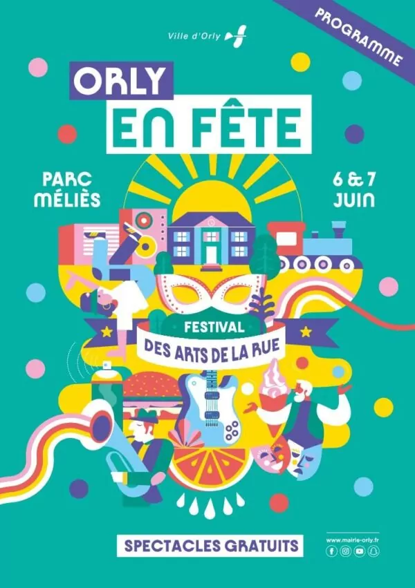 Affiche Orly en fête